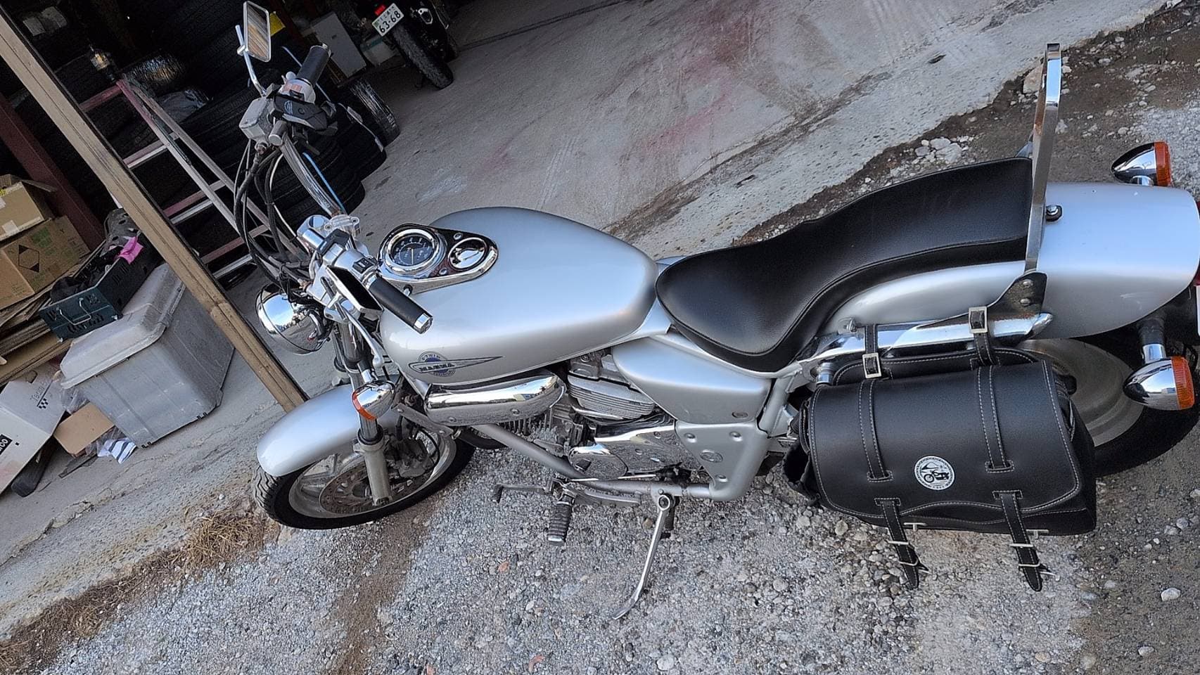マグナ250 左側面