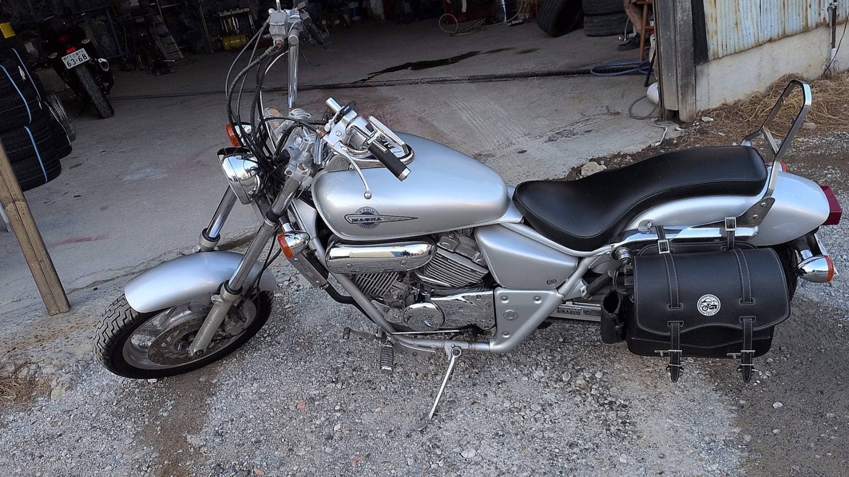 マグナ250 メーター 走行13,815km